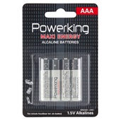 Powerking batterijen AAA voorkant