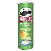 Pringles Chips Sour Cream Onion voorkant