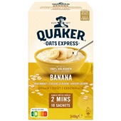 Quaker oats express banaan voorkant