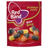 Red Band dropfruit duo’s  zoet zuur  voorkant