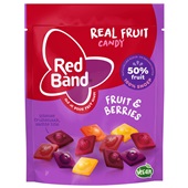 Red Band Real Fruit Candy Fruit & Berries Candy Fruit voorkant