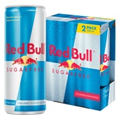 Red Bull energiedrink sugarfree voorkant