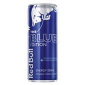 Red Bull energy drink blue edition voorkant