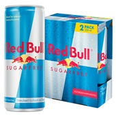 Red Bull energy drink sugarfree voorkant