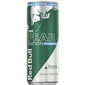 Red Bull pear  sugerfree voorkant