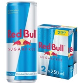 Red Bull Sugerfree 2-pack voorkant