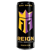 Reign energy drink peach fizz voorkant