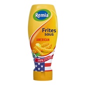 Remia American fritessaus achterkant