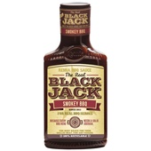 Remia Black Jack Smokey BBQ Sauce achterkant