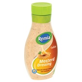 Remia Saladedressing Honing/Mosterd achterkant