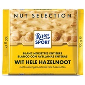 Ritter Sport Chocolade Witte Chocolade Hazelnoot voorkant