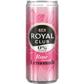 Royal Club rose lemonade voorkant