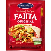 Santa Maria fajita seasoningmix medium voorkant