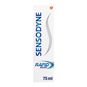 Sensodyne tandpasta rapid relief voorkant