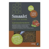 Smaakt cracker koolhydraatarm biologisch voorkant