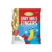 Sore baby mais fingers aardbei voorkant