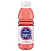 Sourcy Vitamin water framboos granaatappel smaak voorkant