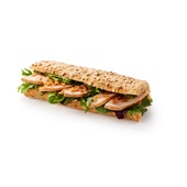 Spar baguette meergranen gegrilde kip voorkant