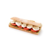 Spar baguette rustiek wit caprese voorkant