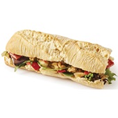 Spar baguette rustiek wit gegrilde groenten voorkant