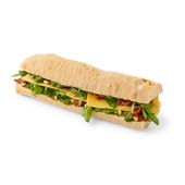 Spar baguette rustiek wit oude kaas pesto voorkant