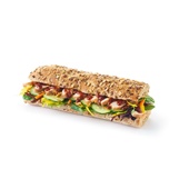 Spar broodje meergranen BBQ chicken voorkant