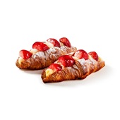 Spar croissant aardbeien voorkant