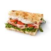 Spar focaccia mortadella voorkant