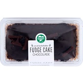Spar fudge cake chocolade voorkant