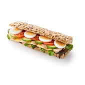 Spar meergranen broodje kip voorkant