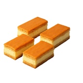 Spar oranje tompouce 4 stuks voorkant