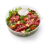 Spar salade carpaccio voorkant