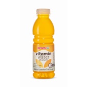 Spar vitaminewater orange passion voorkant