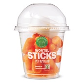 Spar wortel sticks extra lekker met de smeuïge, gezonde hummus dip voorkant