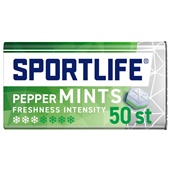 Sportlife pepper mints sugar free voorkant