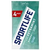 Sportlife sugar free gums extramint voorkant