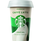 Starbucks caffe latte voorkant