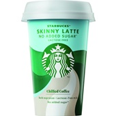 Starbucks chilled classics skinny latte voorkant