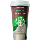 Starbucks chilled coffee cappuccino voorkant
