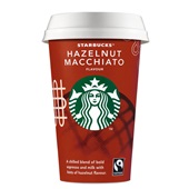 Starbucks hazelnut       macchiato voorkant