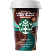 Starbucks ijskoffie dark chocolate mocha voorkant