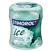 Stimorol ice kauwgom intens mint voorkant