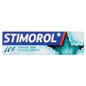 Stimorol ice kauwgom intense mint voorkant