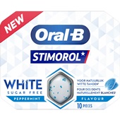 Stimorol kauwgom white sugar free voorkant