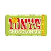Tony's chocolonely melkchocolade hazeln crunch achterkant