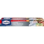 Toppits aluminium folie 10 meter  voorkant