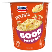 Unox good potatoes spek en ui voorkant