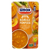 Unox pompoensoep soep in zak  voorkant