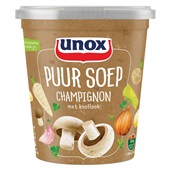 Unox puur soep champignon voorkant