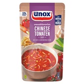 Unox soep in zak Chinese tomatensoep voorkant
